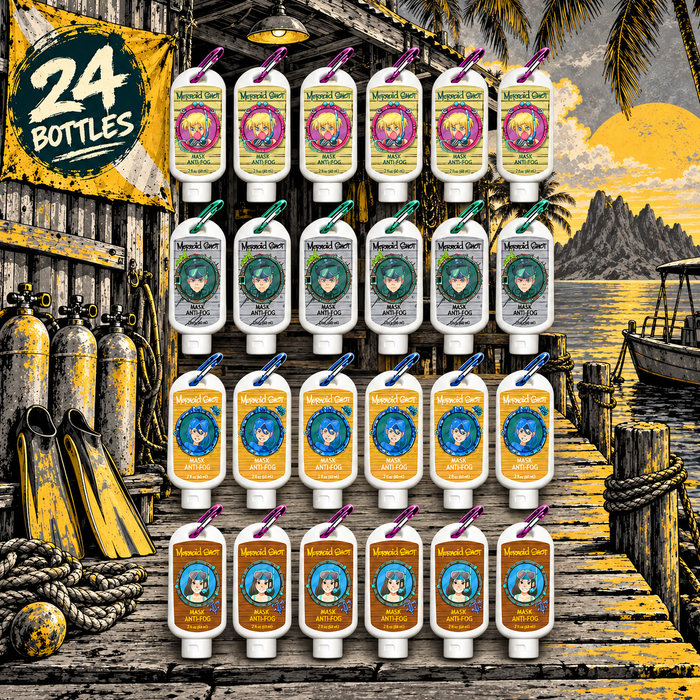 24 bottles: 6 of each character