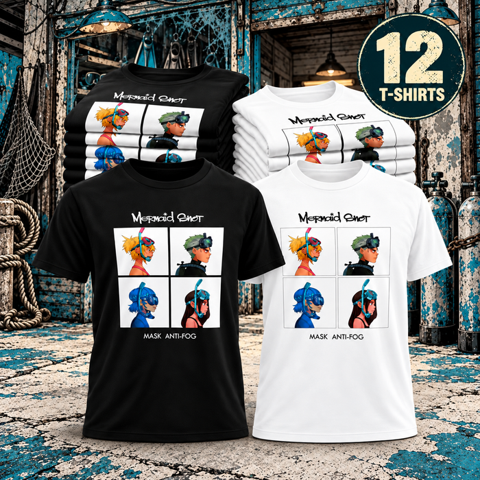12 T-shirts — Wholesale Pack
