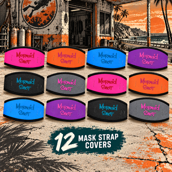 12 Mask Strap Covers — Wholesale Pack